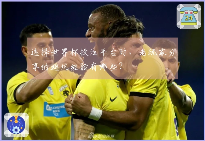 选择世界杯投注平台时，老玩家分享的避坑经验有哪些？